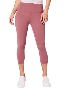 Lululemon wunder under hugh rise crop 21"